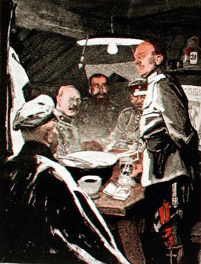 Punch di Capodanno, illustrazione da una rivista tedesca, 