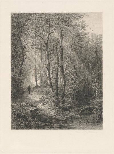 Primavera da Eduard Willmann, after Julius Mařák