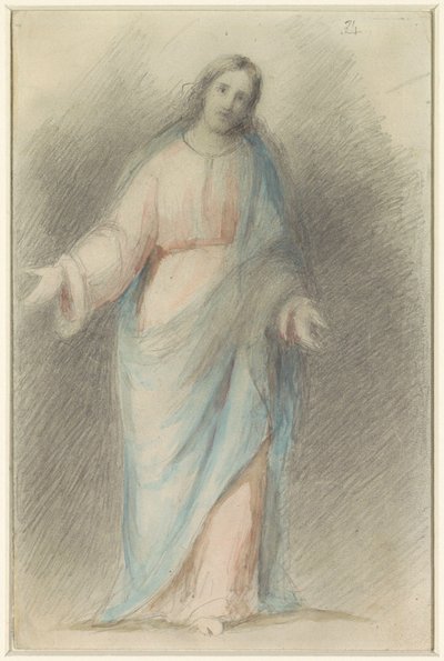 Cristo in piedi, con le braccia aperte da Eduard von Heuss