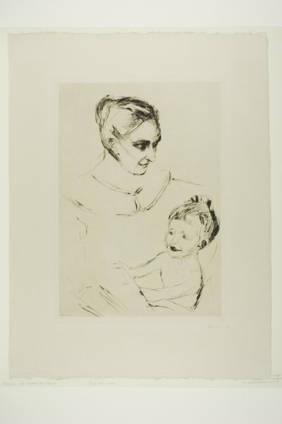 La gioia di una madre da Edvard Munch