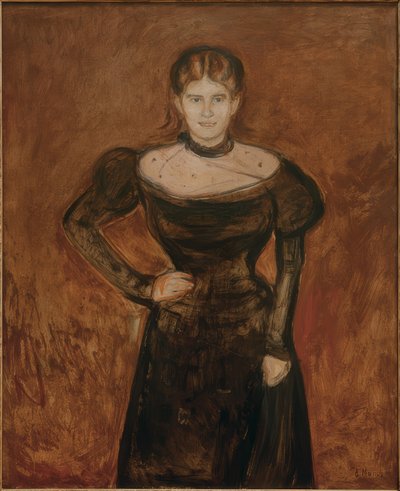 Aase Nørregaard da Edvard Munch