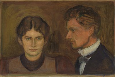 Aase e Harald Norregaard da Edvard Munch