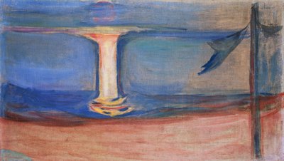 Aasgaardstrand, spiaggia di Aasgaardstrand da Edvard Munch
