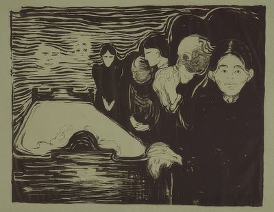 Al capezzale da Edvard Munch