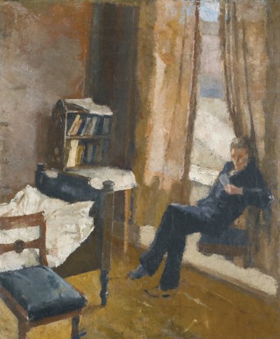 Andreas che legge da Edvard Munch