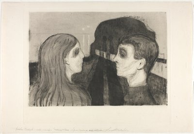 Attrazione II da Edvard Munch