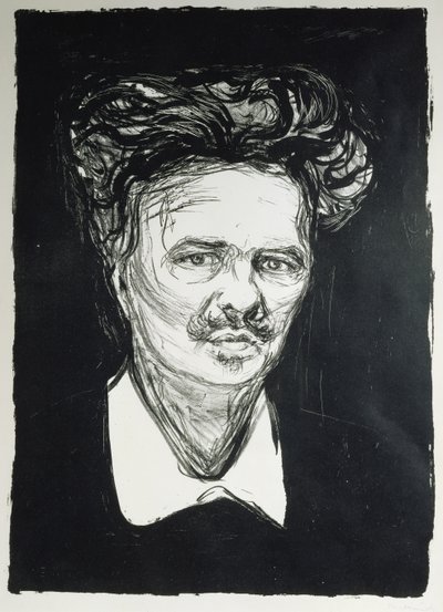 August Strindberg da Edvard Munch