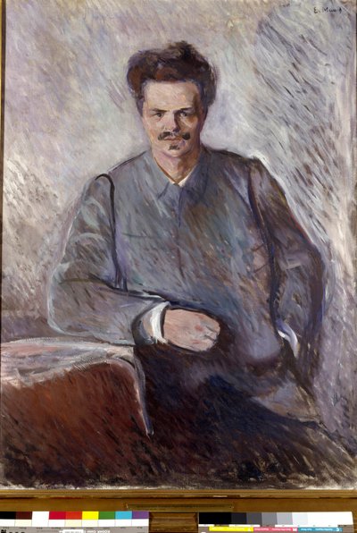 Ritratto di August Strindberg da Edvard Munch