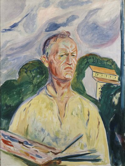 Autoritratto con tavolozza da Edvard Munch