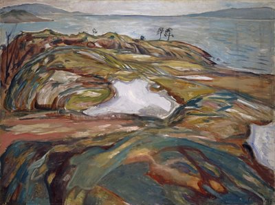 Paesaggio costiero, 1918 da Edvard Munch