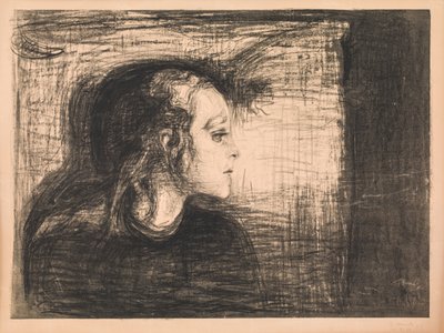 La ragazza malata da Edvard Munch