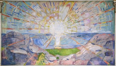 Il sole da Edvard Munch