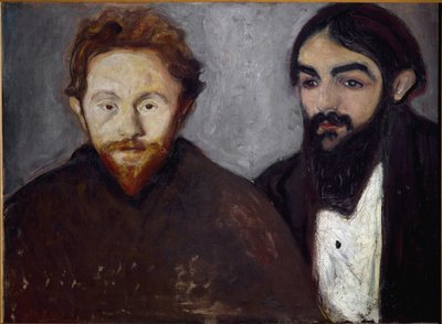 Doppio ritratto da Edvard Munch
