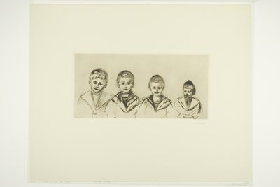 I quattro figli del dottor Linde da Edvard Munch