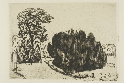 Sera nel parco da Edvard Munch