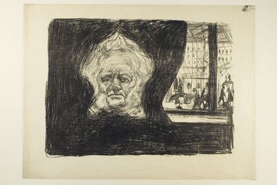 Henrik Ibsen al Grand Café da Edvard Munch