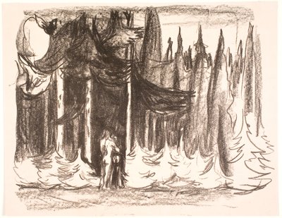 Nel bosco da Edvard Munch