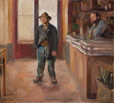 Nella taverna da Edvard Munch