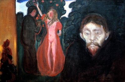 Gelosia, 1895 da Edvard Munch