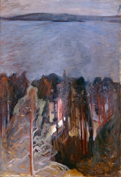 Paesaggio da Edvard Munch