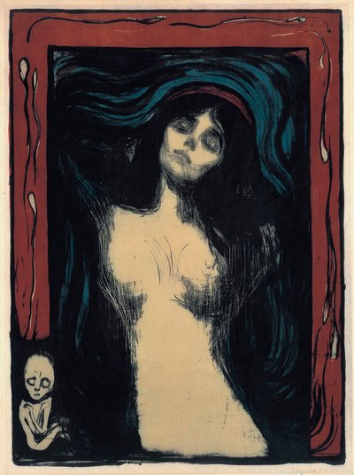 Madonna (donna innamorata) da Edvard Munch