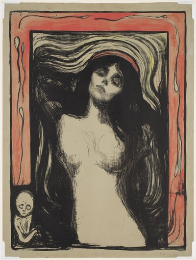 Madonna, 1895 da Edvard Munch
