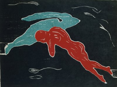 Incontro nello spazio da Edvard Munch