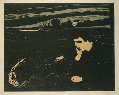 Malinconia III, 1902 da Edvard Munch