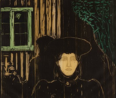 Chiaro di luna. 1896 da Edvard Munch