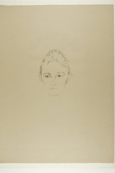 Signora Marie Linde da Edvard Munch