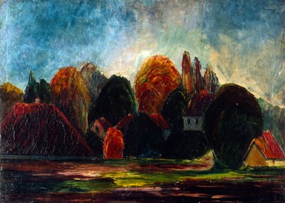 Paesaggio norvegese da Edvard Munch
