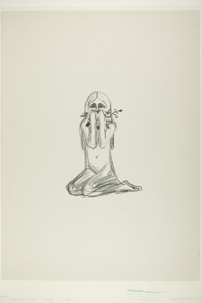 Omega e il fiore da Edvard Munch