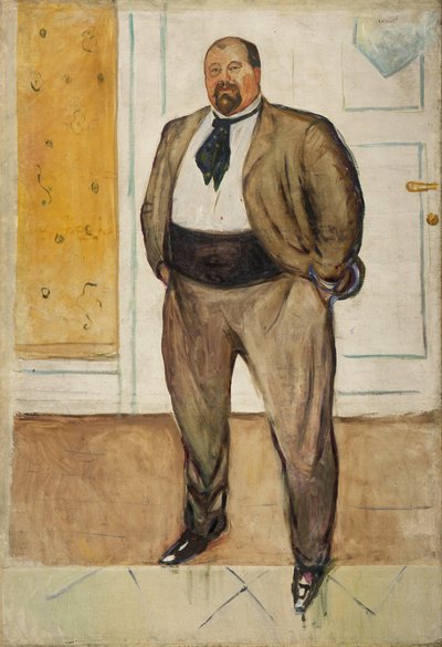 Ritratto del console Christen Sandberg da Edvard Munch