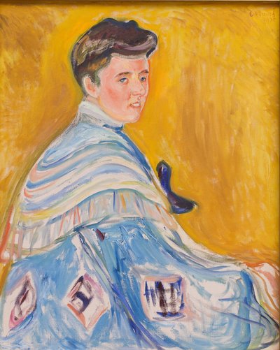 Ritratto di Hanni Esche, di Munch, Edvard (1863-1944). Olio su tela da Edvard Munch