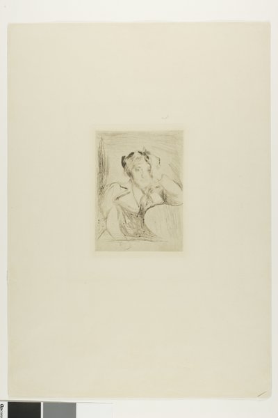 Ritratto di giovane donna (La ragazza americana) da Edvard Munch