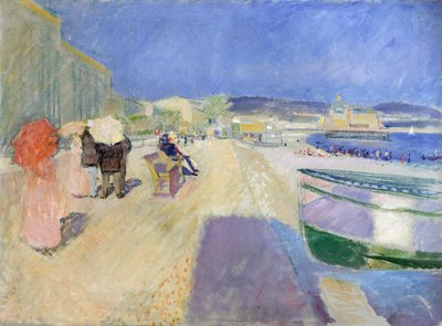 Promenade des Anglais da Edvard Munch