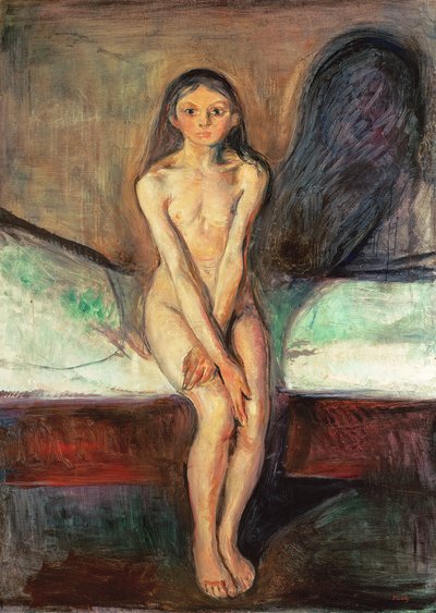 Pubertà da Edvard Munch