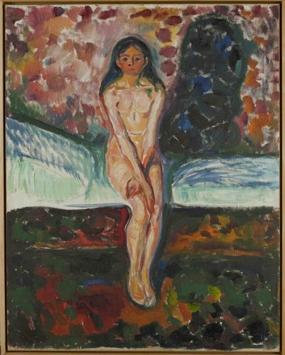 Pubertà da Edvard Munch