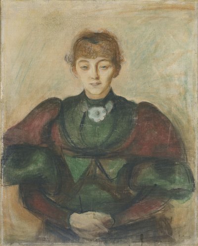 Ragnhild Backstrom, c.1894 da Edvard Munch