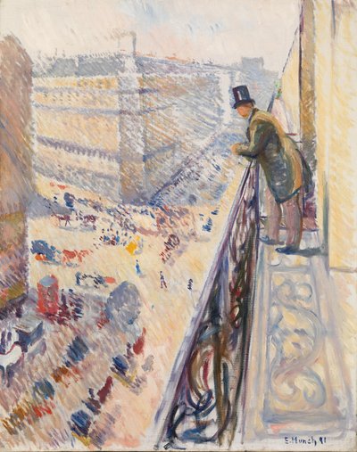 Rue Lafayette da Edvard Munch