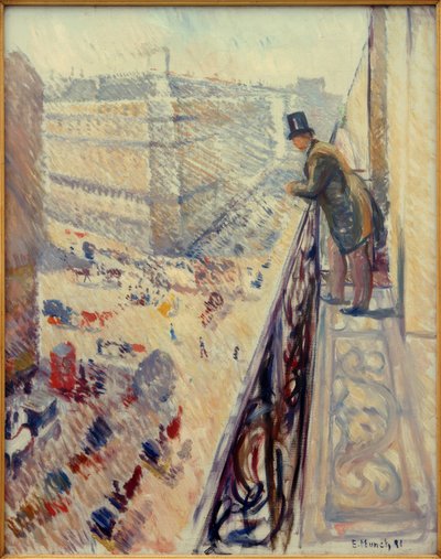Rue Lafayette da Edvard Munch