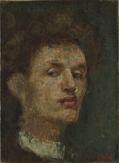 Autoritratto da Edvard Munch