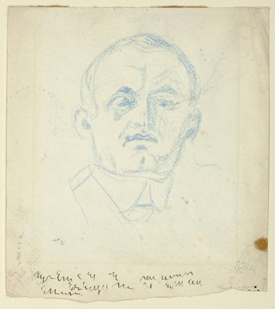 Autoritratto da Edvard Munch