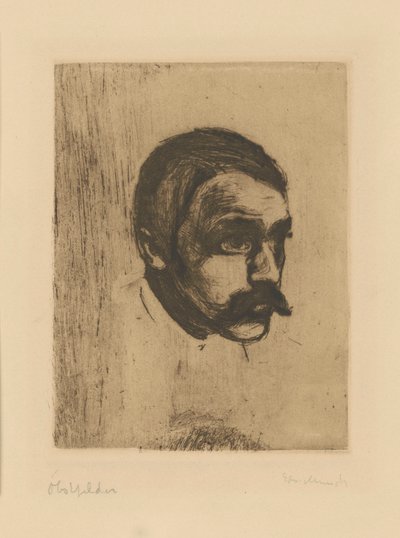 Sigbjørn Obstfelder da Edvard Munch