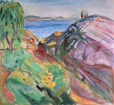 Estate al mare, Krager da Edvard Munch
