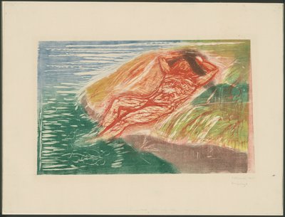 Prendere il sole I da Edvard Munch