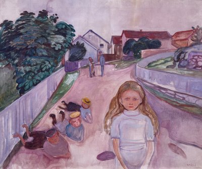 Giornata di sole a Åsgårdstrand da Edvard Munch