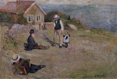 Giornata di sole a Åsgårdstrand da Edvard Munch