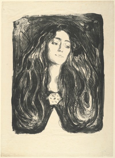 La spilla. Eva Mudocci da Edvard Munch
