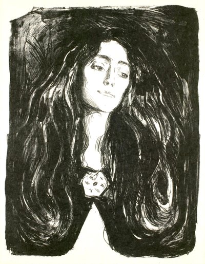 La spilla. Eva Mudocci da Edvard Munch